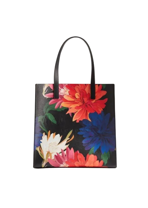 PRINTED DAHLIA LARGE ICON BAG