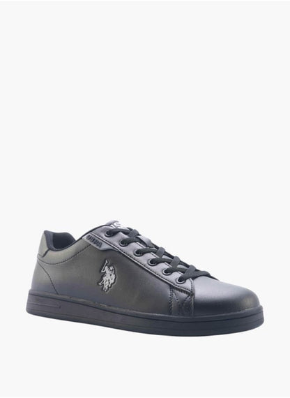 Men's Logo Detail Lace-Up Sneakers