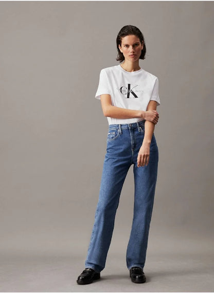 Women's Monogram T-Shirt - Cotton, White
