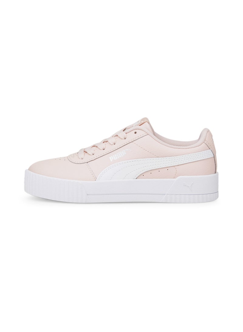 Carina L Girls Pink Trainers