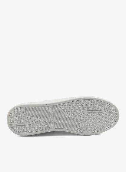 Men's White Casual Lace-Up Sneakers, Lightweight Shoes for Everyday Wear