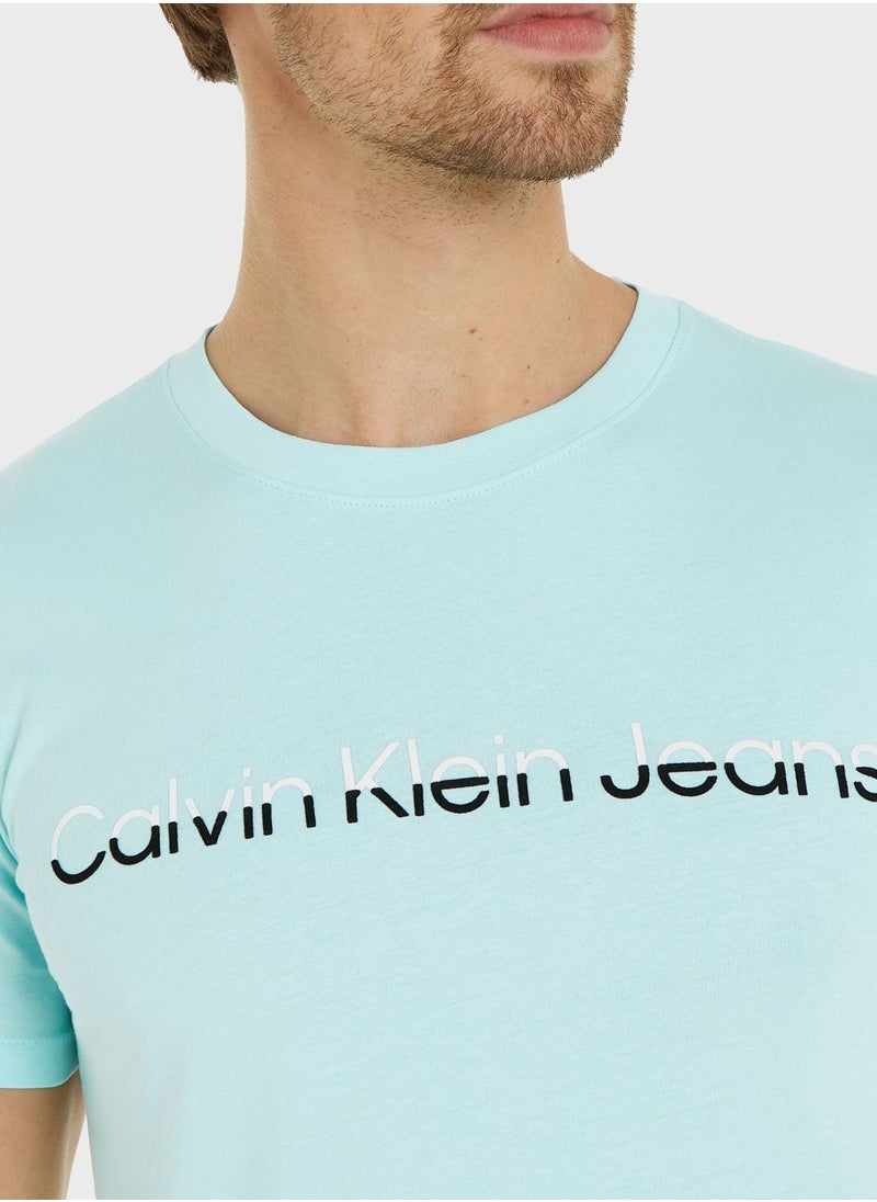 Logo Crew Neck T-Shirt