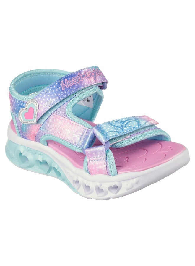 Skechers Flutter Hearts Sandal Kids' Silver Sandals