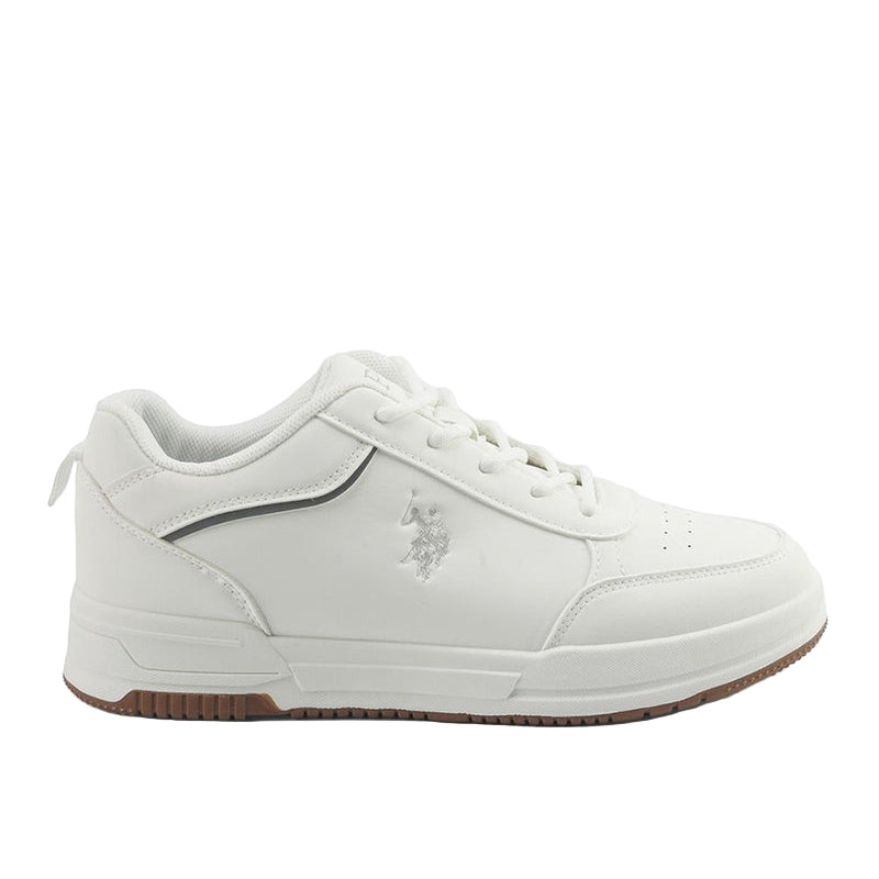 Men's White Low-Top Sneakers - With Cloud-Like Comfort Shoes