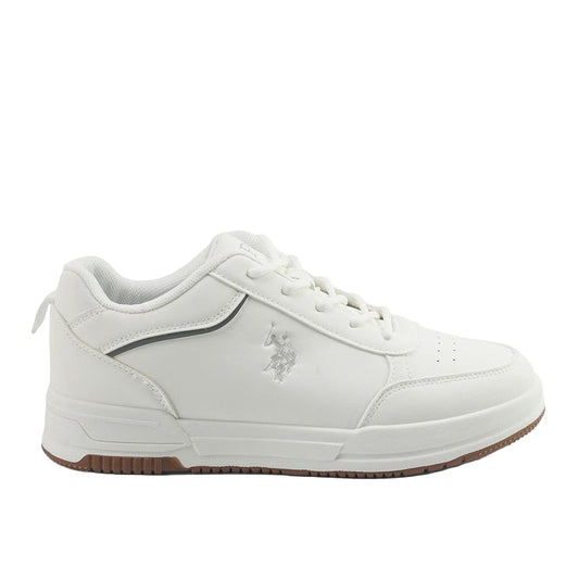 Men's White Low-Top Sneakers - With Cloud-Like Comfort Shoes