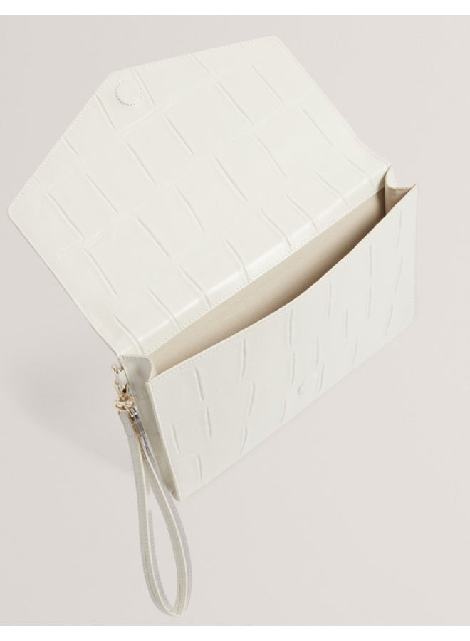CROC EFFECT ENVELOPE POUCH