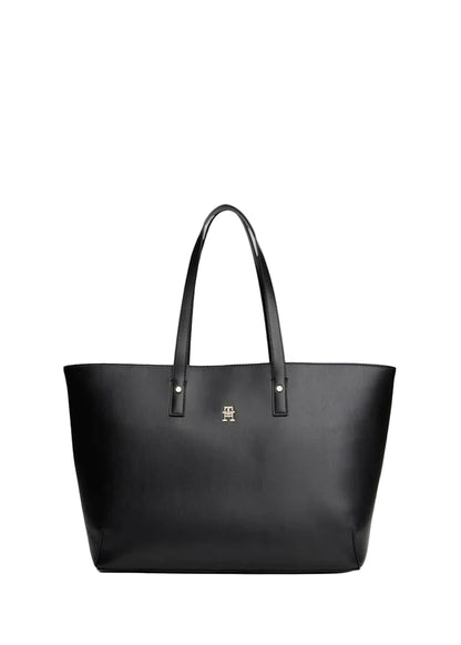 Logo Detailed Zip Through Tote