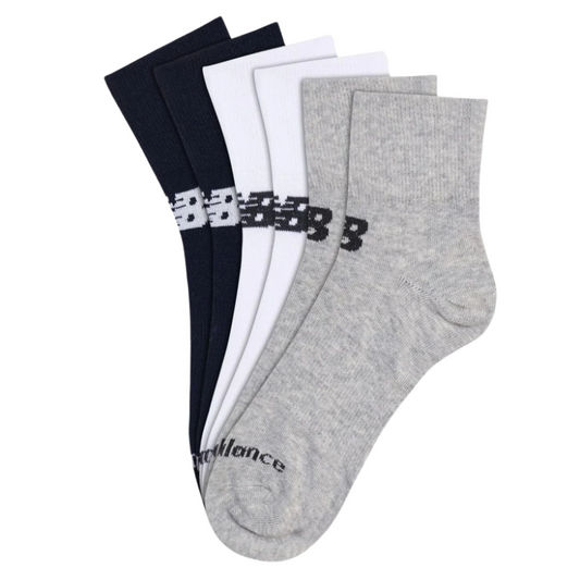Performance Flat Knit Ankle Socks (3 Pack)