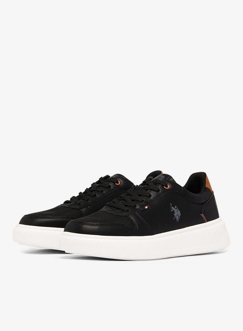 Men's Black Low-Top Limited Edition Sneakers Shoes - Super Light, A Dream for Every Feet Lover!