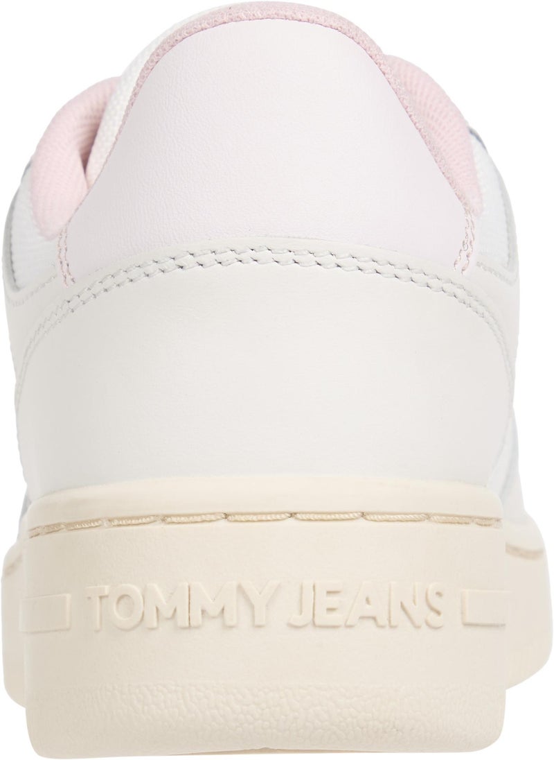 Retro Logo Lace Up Sneakers