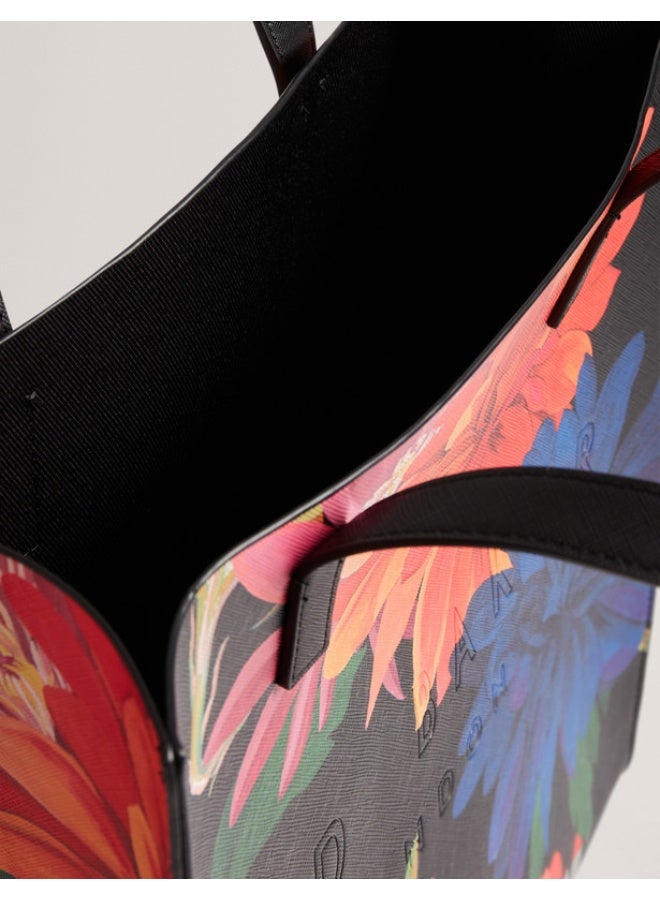 PRINTED DAHLIA LARGE ICON BAG