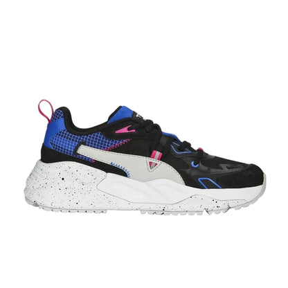 TRC MIRA Tech Pop Womens Black Sneakers