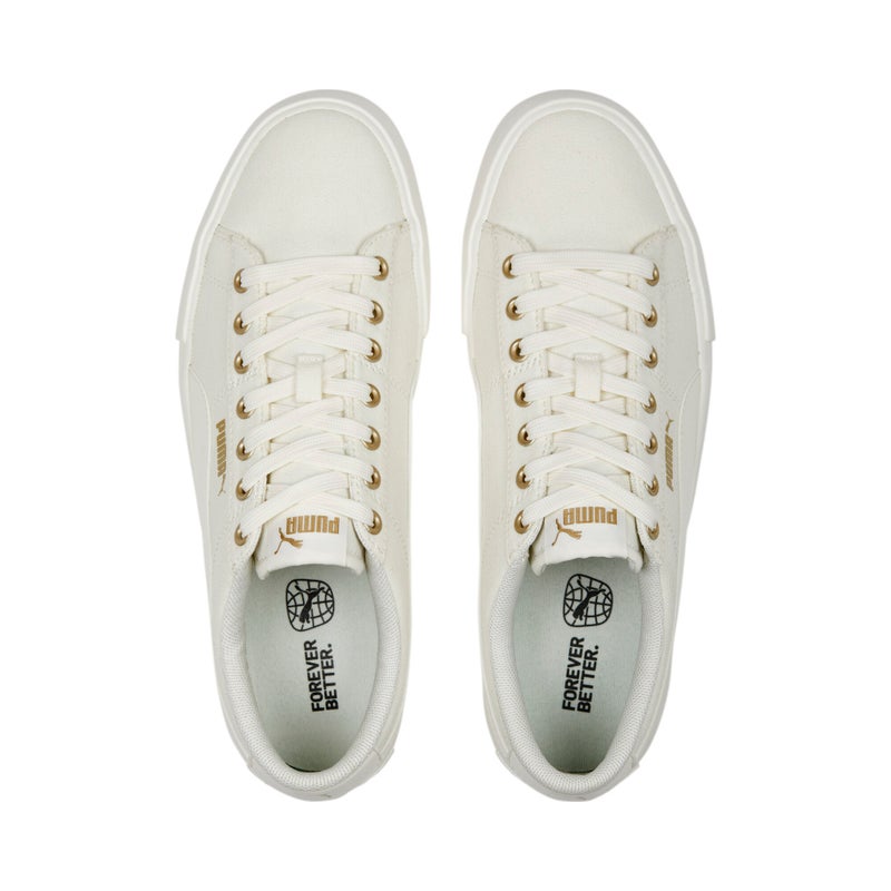 Bari Casual Unisex White Canvas Sneakers