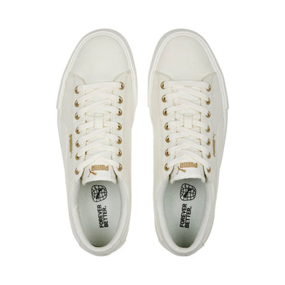 Bari Casual Unisex White Canvas Sneakers