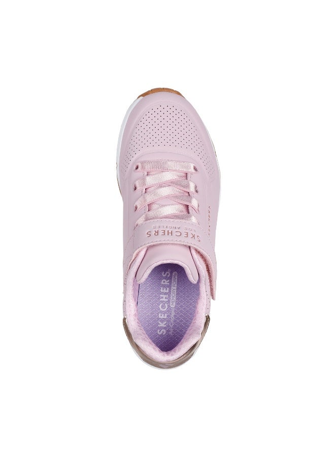 Skechers Uno Kids' Silver Low-Top Sneakers