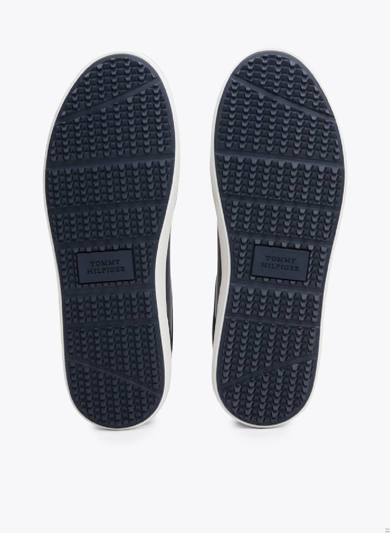 Leather Signature Tape Fine Cleat Sneakers