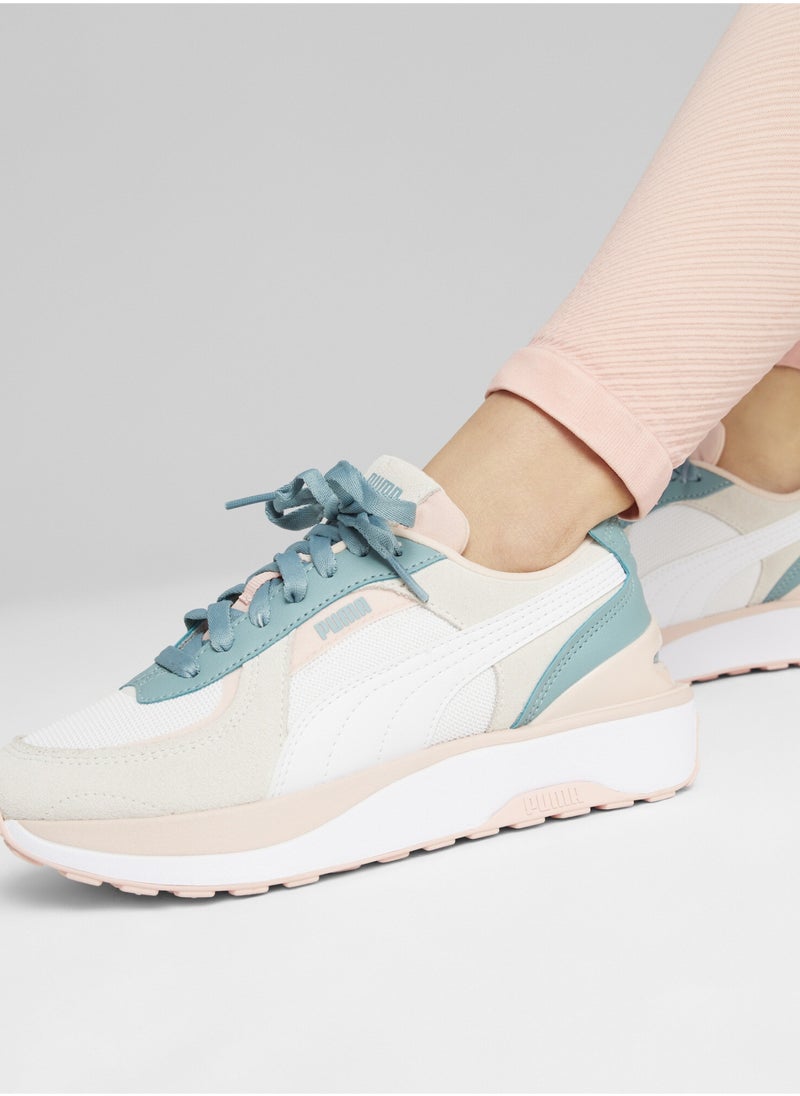 Cruise Rider NU Pastel Womens White Sneakers