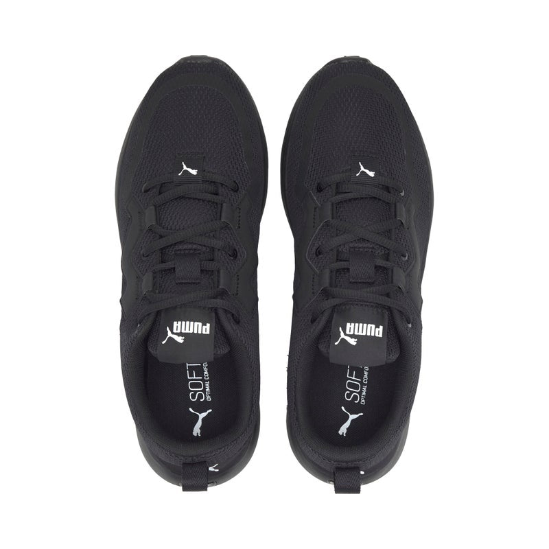 SOFTRIDE Vital Mens Black Running Shoes