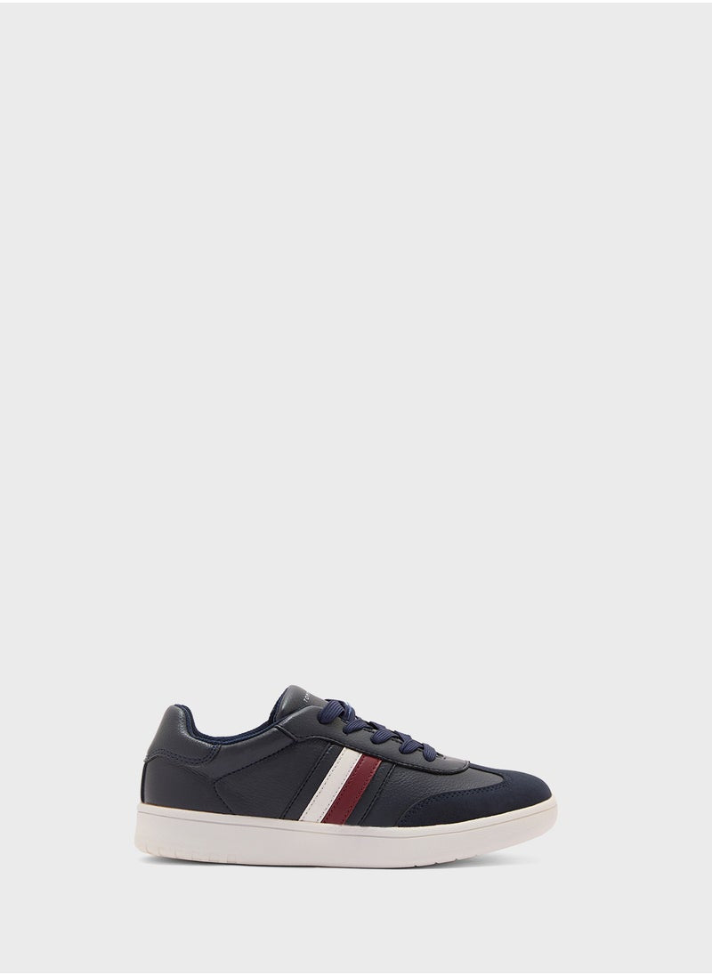 Youth Low Top Lace Up Sneakers