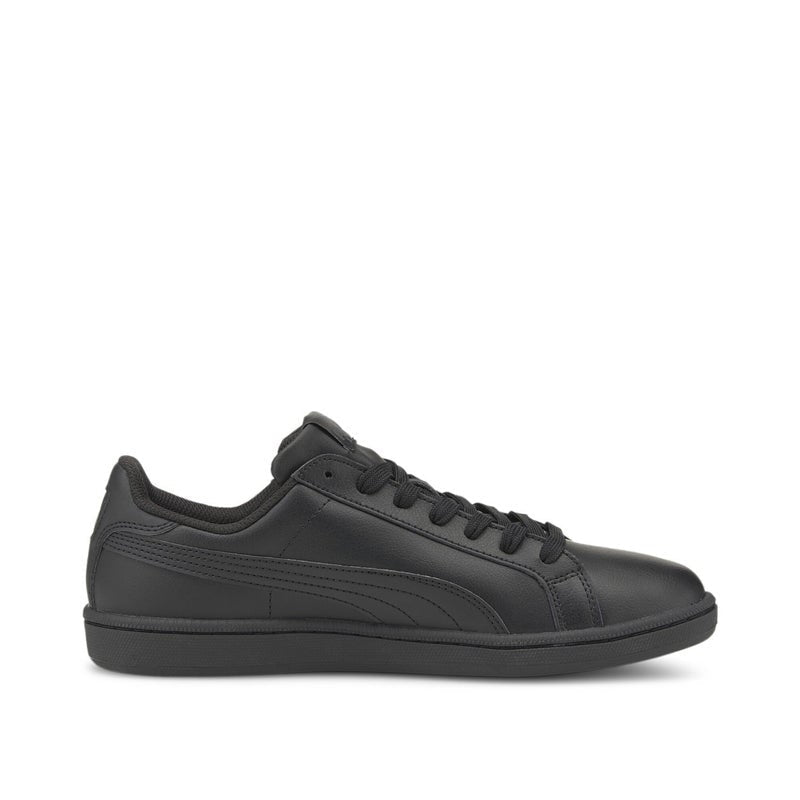 Smash Leather Unisex Black Casual Sneakers