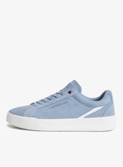 Suede Court Trainers