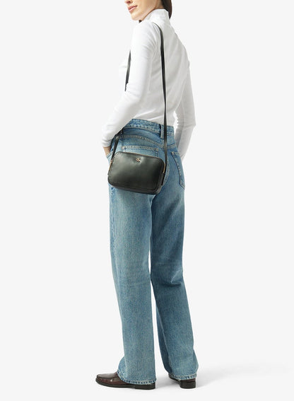 Logo Detail Zip Through Crossbody