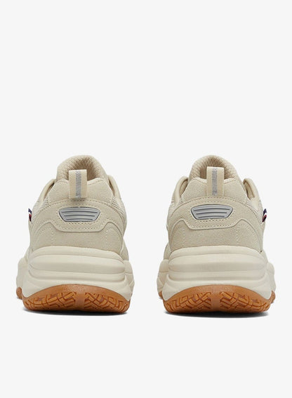 Men's Beige Low-Top Sneakers - Lightweight Shoes Lace-Up Design, Comfortable for Everyday Outfits