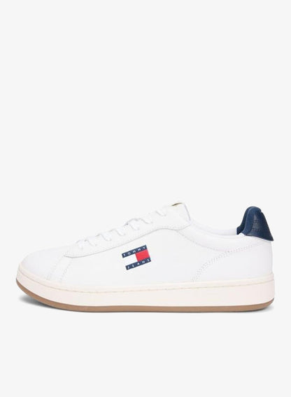 Archive Court Leather Embossed Sneakers