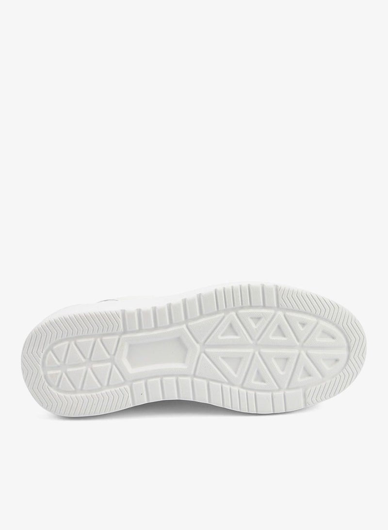 Women's  White Low-Top Sneakers - Style that Moves, Comfort Shoes that Lasts