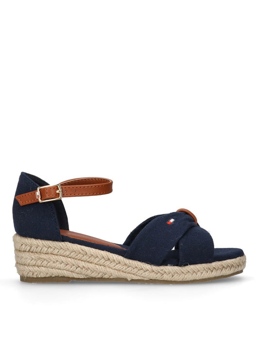 Kids Rope Wedge Sandals