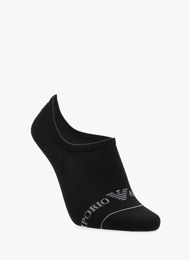 3 Pack Of Logo Liner Socks