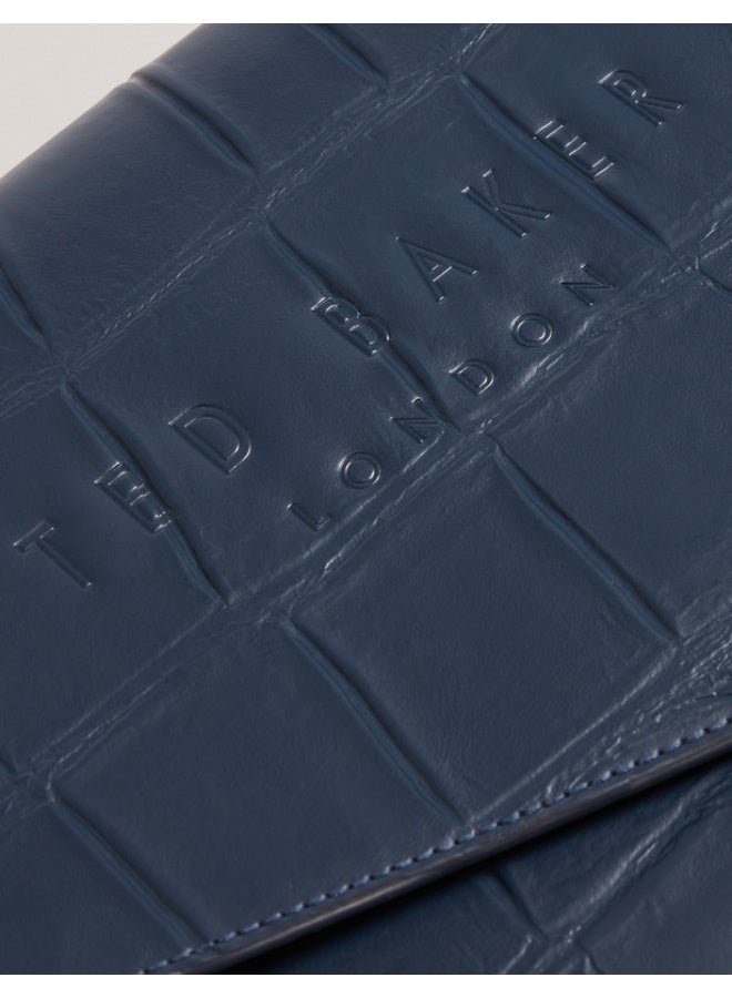 CROC EFFECT ENVELOPE POUCH