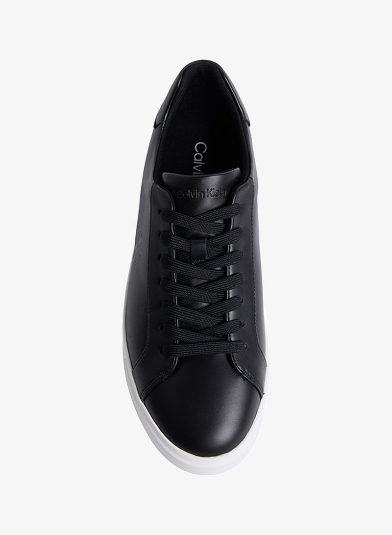 Low Profile Leather Cupsole Sneakers