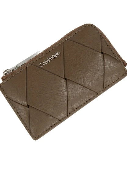 Woven Zip Cardholder
