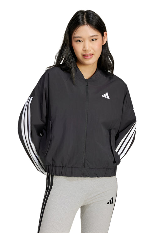 Essentials 3 Stripes Lifestyle Woven Bomber Jacket