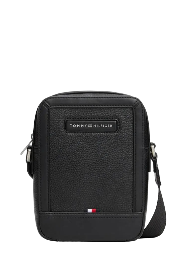 Pebble Grain Logo Crossbody Reporter Bag