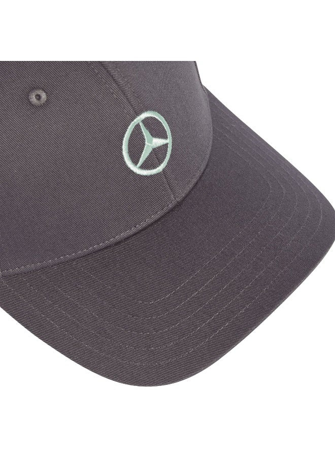 Mer Fan Co Cap Grey Motorsport Headwear For Unisex Osfw