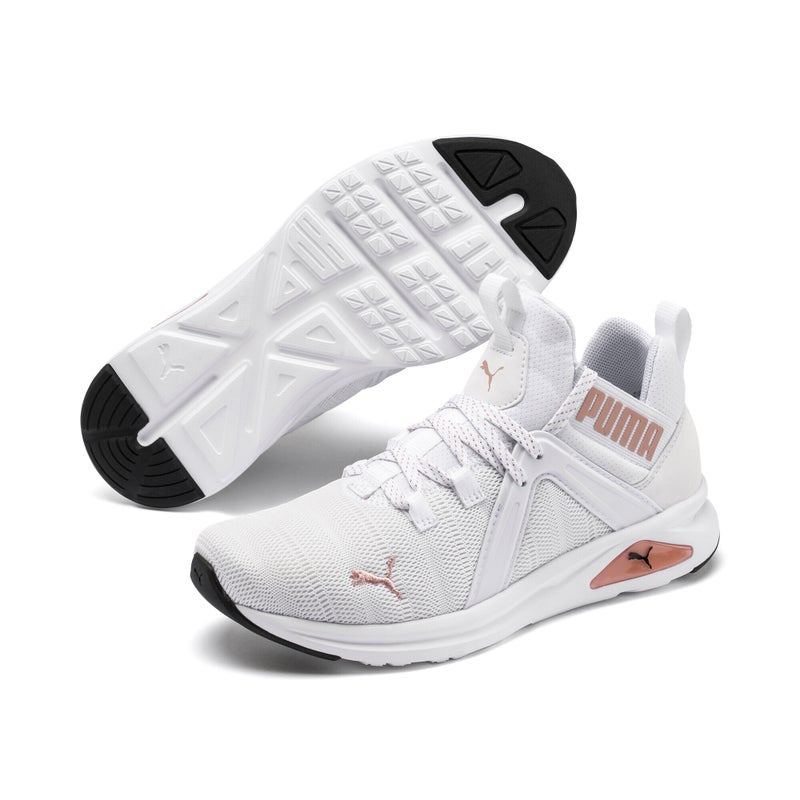 Enzo 2 Metal Womens White Running Shoes