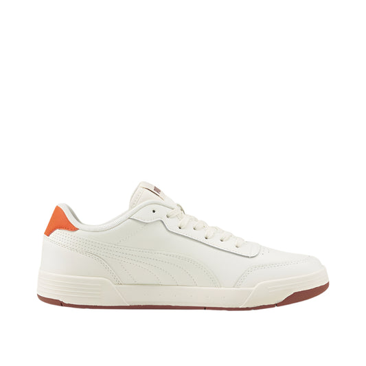 Caracal Unisex White Red Casual Sneakers