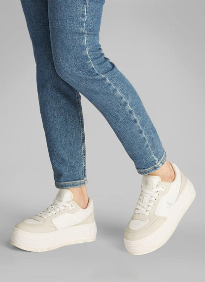 FLATFORM LOW LACE TRAINERS
