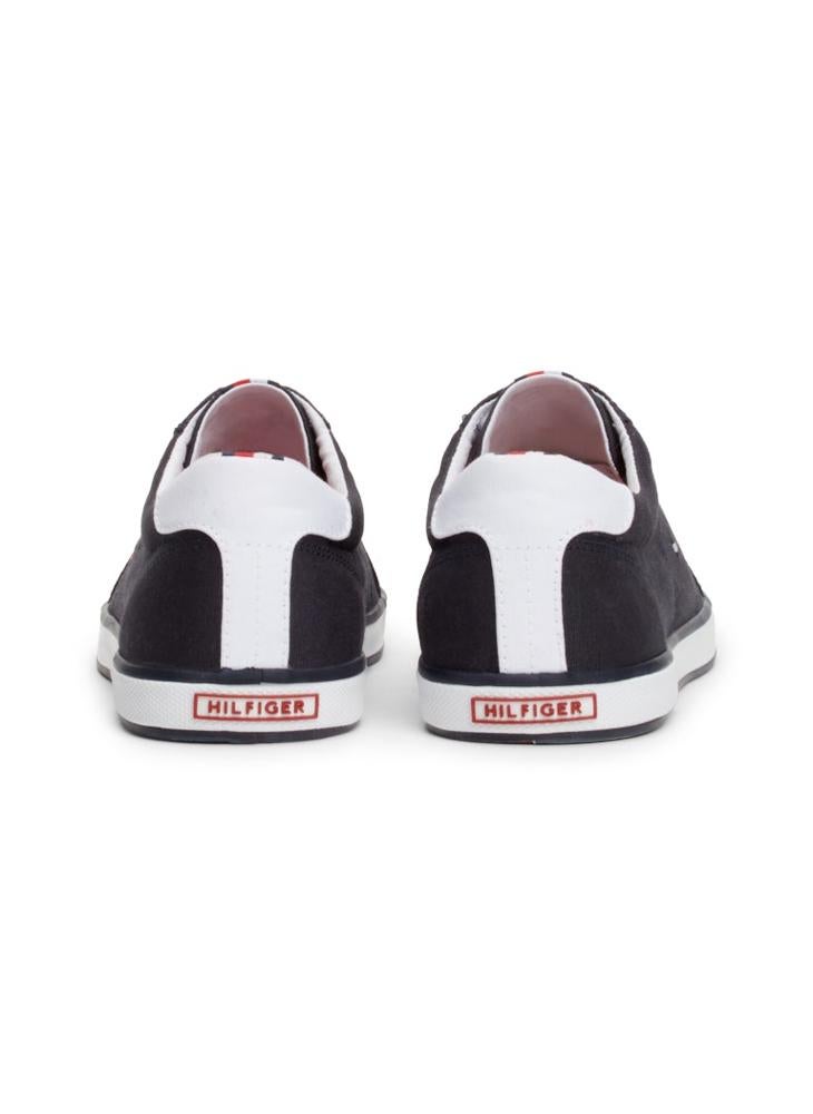 Canvas Lace Up Low Top Sneakers