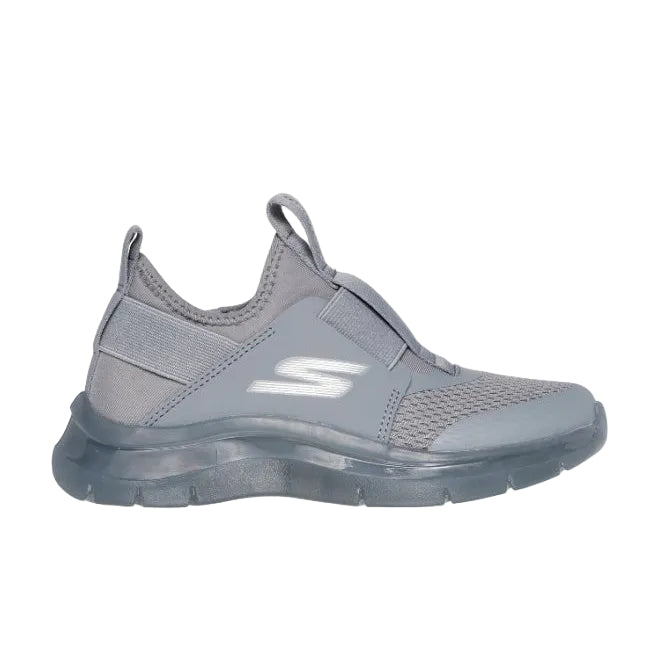 Skechers Skech Fast Ice Kids' Grey Slip-On Shoes
