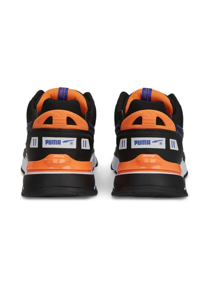 Mirage Sport Tech Reflective Unisex Black Sneakers