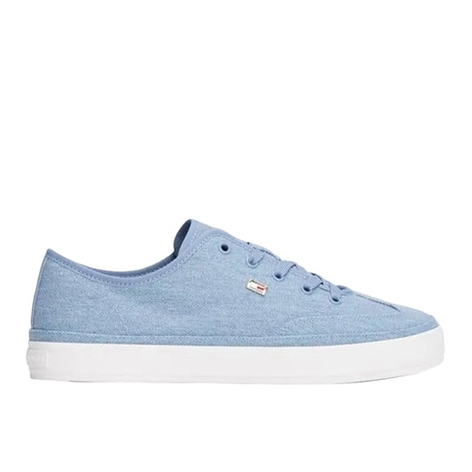 Washed Canvas Low Top Sneakers