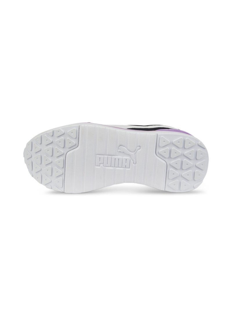 R78 Voyage Youth Girls Black Trainers