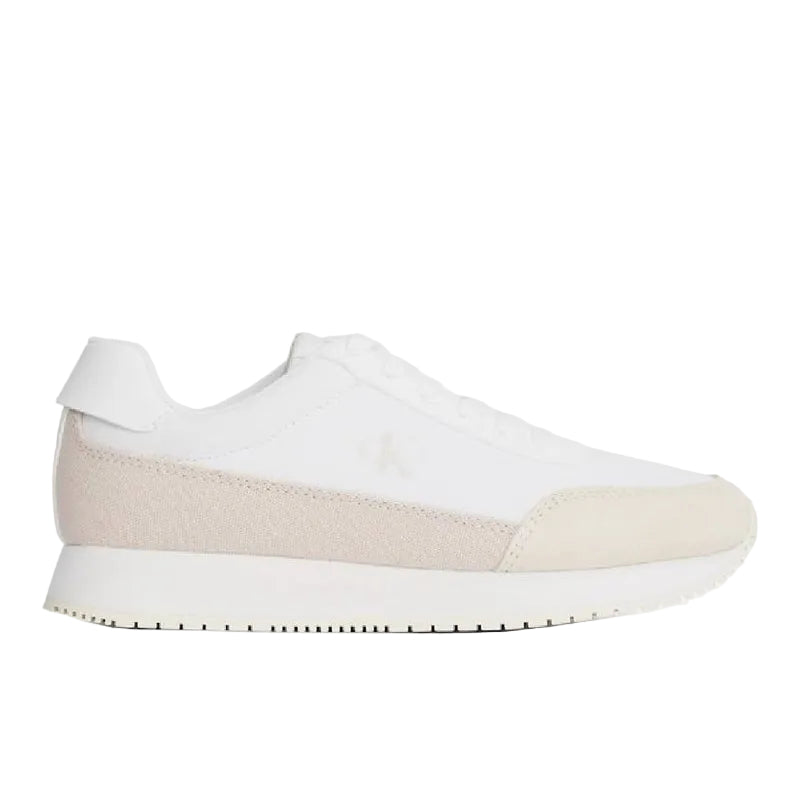 Retro Low Lace Up Canvas Runner Sneakers