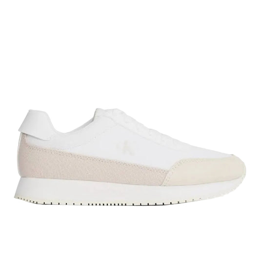 Retro Low Lace Up Canvas Runner Sneakers