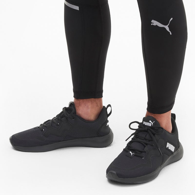 SOFTRIDE Vital Mens Black Running Shoes