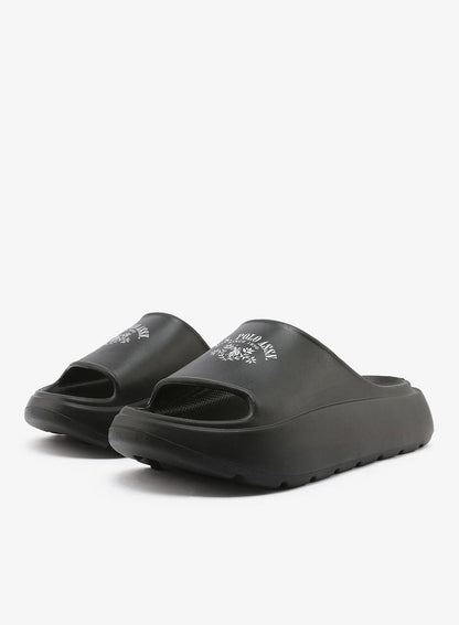 Women's Black Slides - Stylish Perfect for Casual Outfit