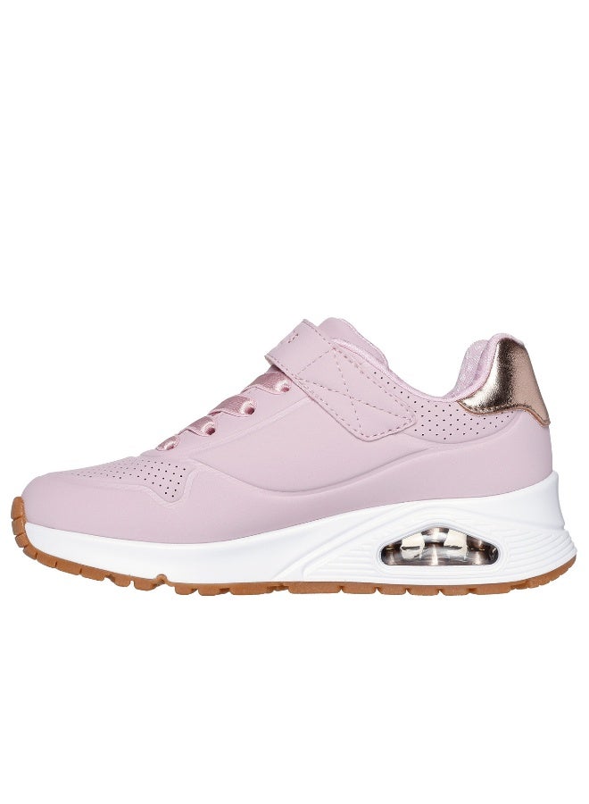 Skechers Uno Kids' Silver Low-Top Sneakers